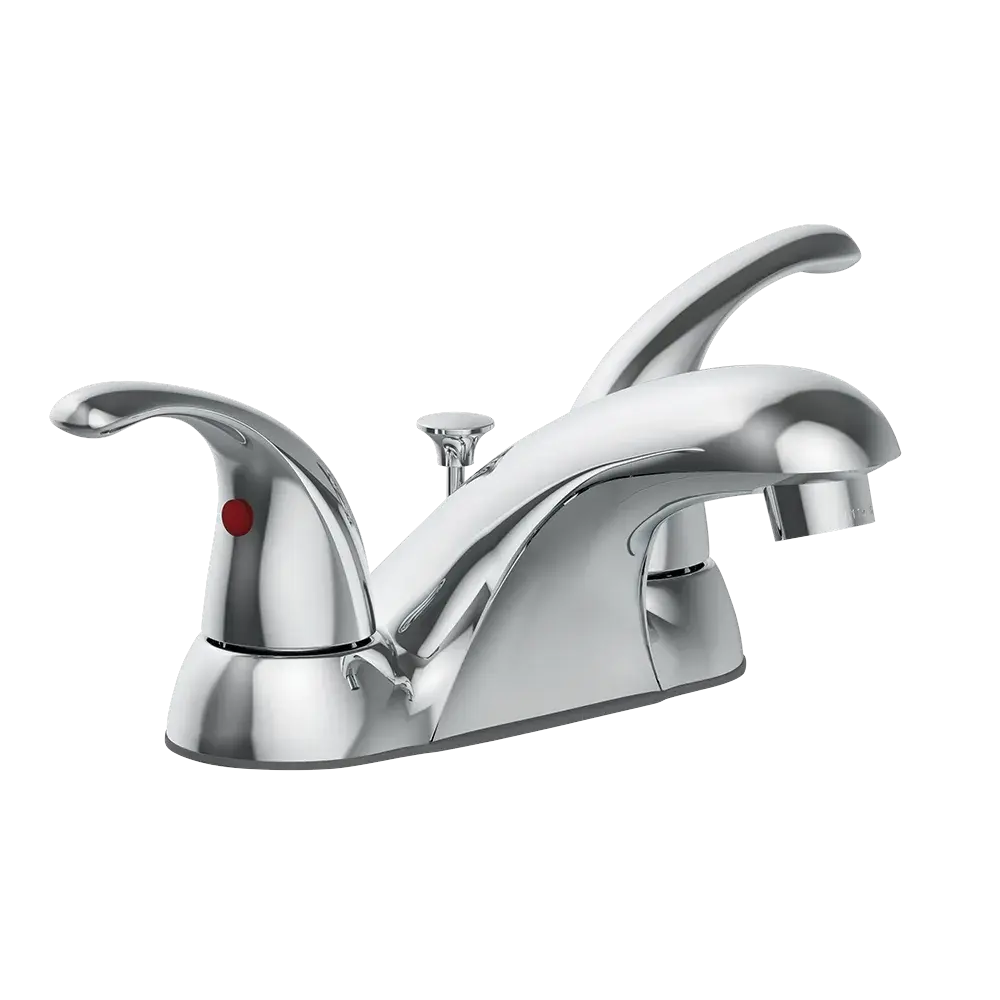 Matco-Norca BL-401C Builder Light Two Handle 4" Lavatory Faucet, Chrome