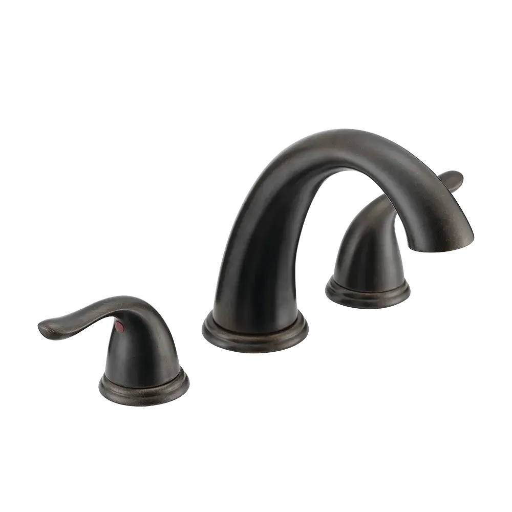 Matco-Norca BL-900ORBJP Builder Light Trim Kit Two Handle Roman Tub Faucet, Job Pack, Oil-Rubbed Bronze