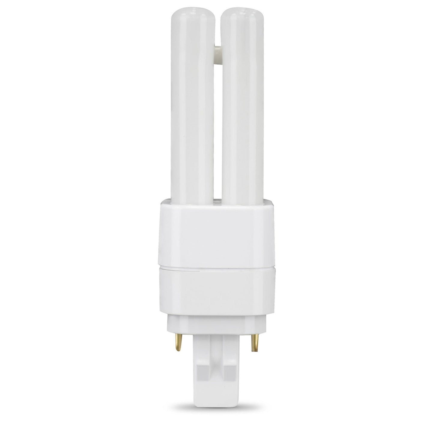 Feit Electric BPPLD13/827/LED/HDRP 6.7W (13W Equivalent) Soft White (2700K) GX23-2 Base Direct Replacement (Type A) (PL Replacement) Quad Tube LED Light Bulb