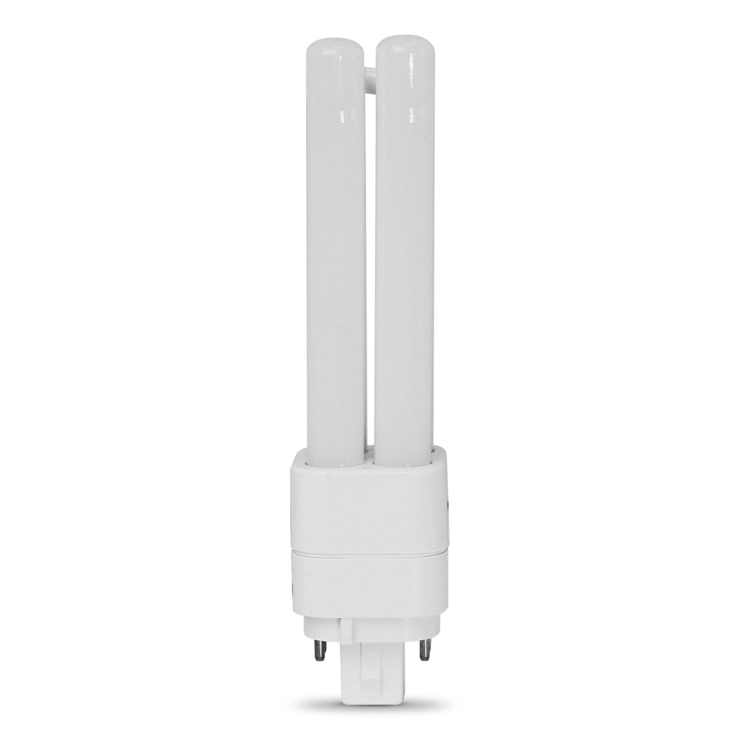 Feit Electric BPPLD18E827LEDG2HDRP 7W (18W Replacement) Soft White (2700k) G24q-2 Base Direct Replacement (Type A) Double Twin Tube PL LED Bulb