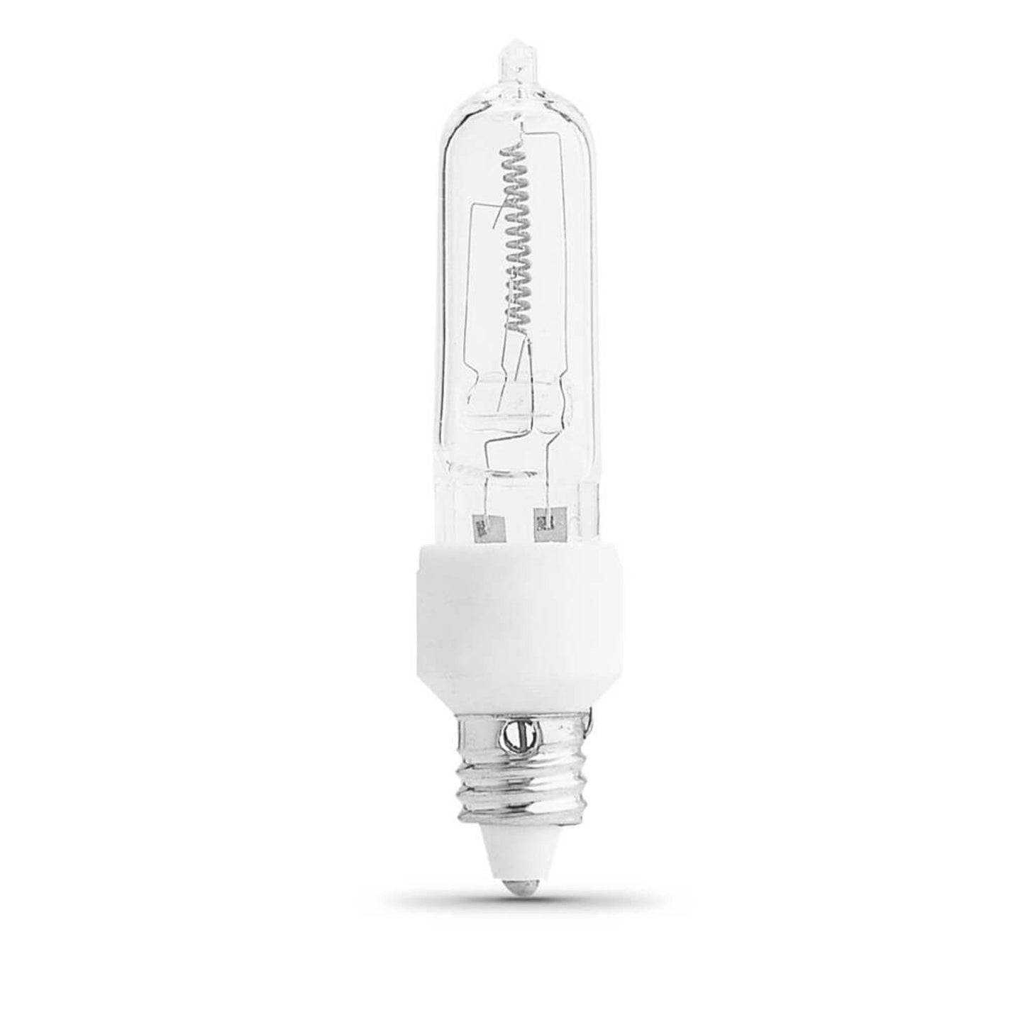 Feit Electric BPQ50/CL/MC/RP 50W Warm White (3000K) E11 Base (T4 Replacement) Halogen Replacement Light Bulb