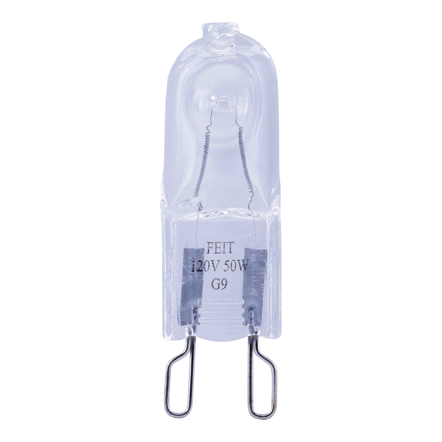 Feit Electric BPQ50/G9/CAN 50W Warm White (3000K) Bi-Pin G9 Base (T4 Replacement) Halogen Replacement Light Bulb