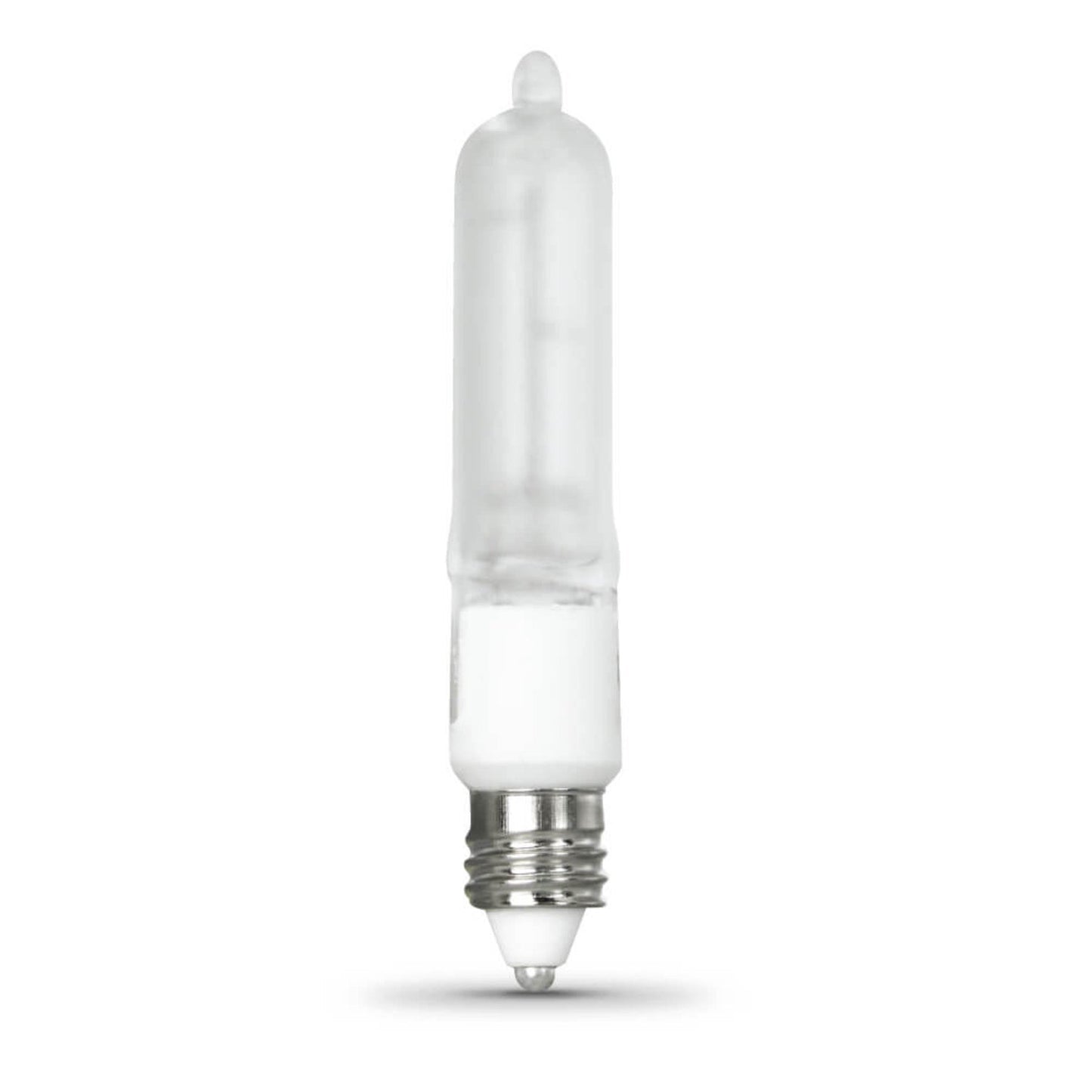 Feit Electric BPQ75/CL/MC/RP 75W Warm White (3000K) E11 Base (T4 Replacement) Dimmable Halogen Light Bulb