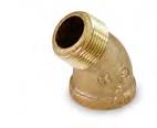 Everflow BRSF0014-NL 1/4" Street Elbow 45 Lead Free Brass
