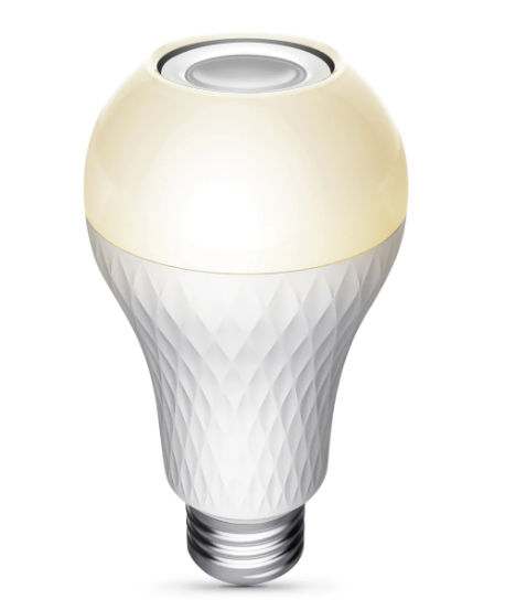 Feit Electric BTOM60830LEDI 12W (60W Replacement) Bright White (3000K) A19 Light Bulb With Speaker