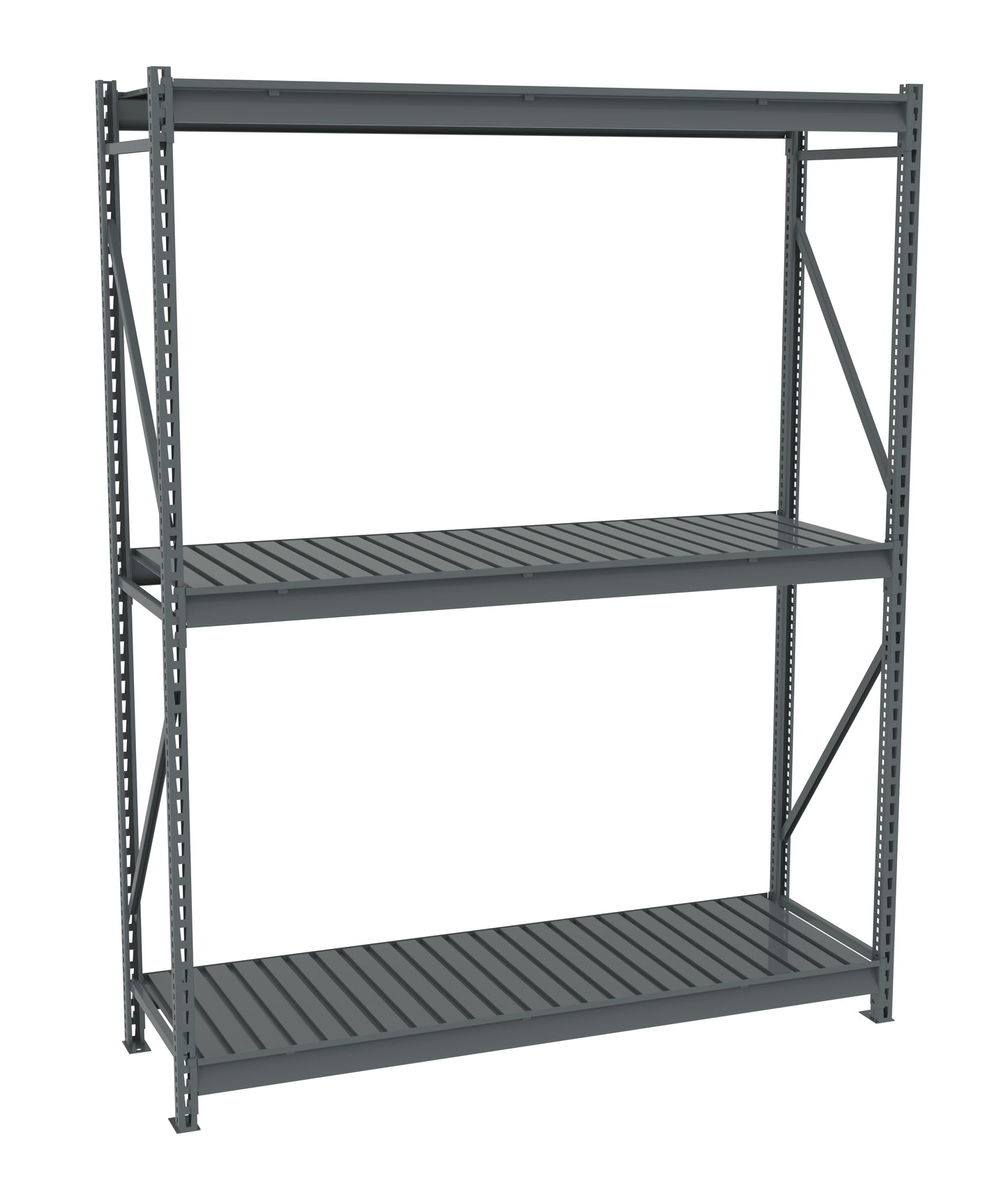 Tennsco BU-722496CS Bulk Storage Rack Starter Unit With Corrugated Decking