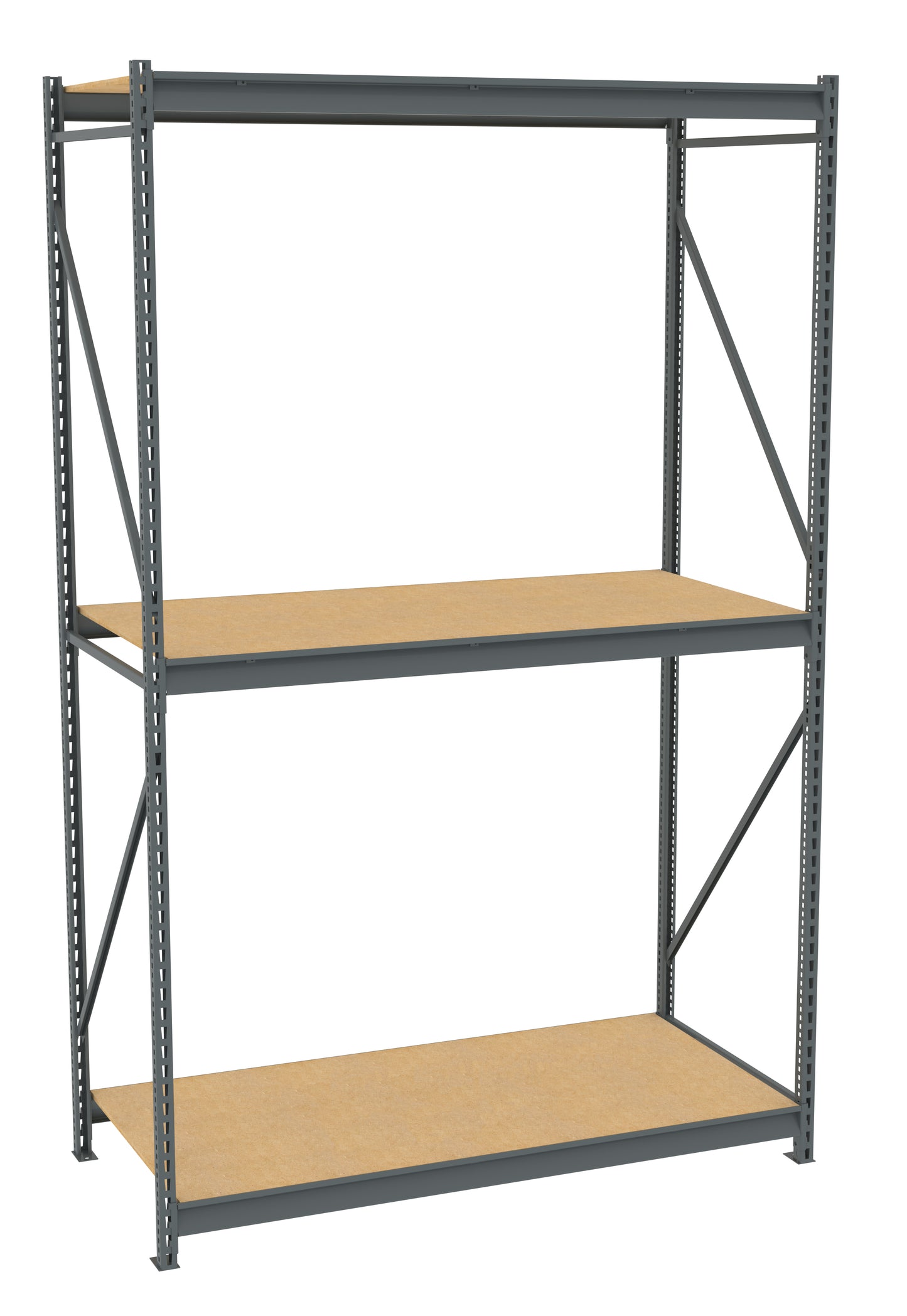 Tennsco BU-7236120PS Bulk Storage Rack Starter Unit With Particleboard Decking