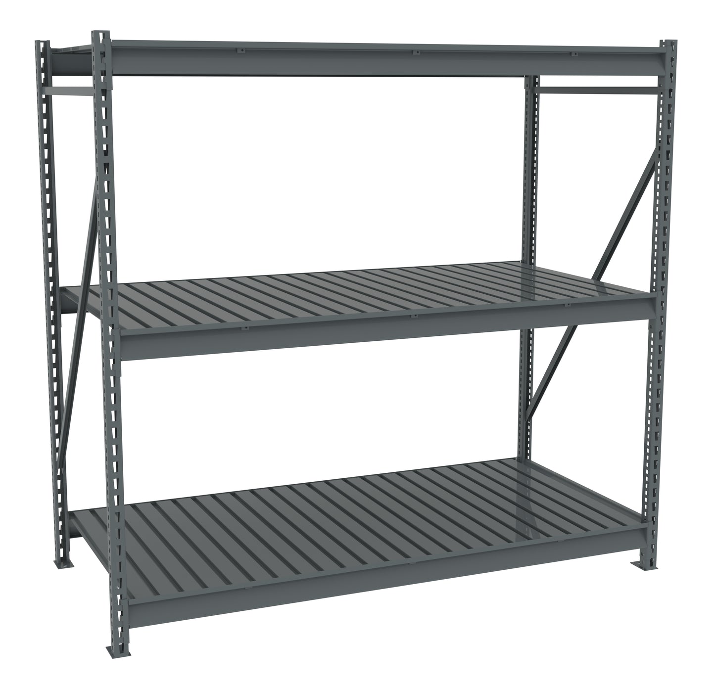 Tennsco BU-723672CS Bulk Storage Rack Starter Unit With Corrugated Decking