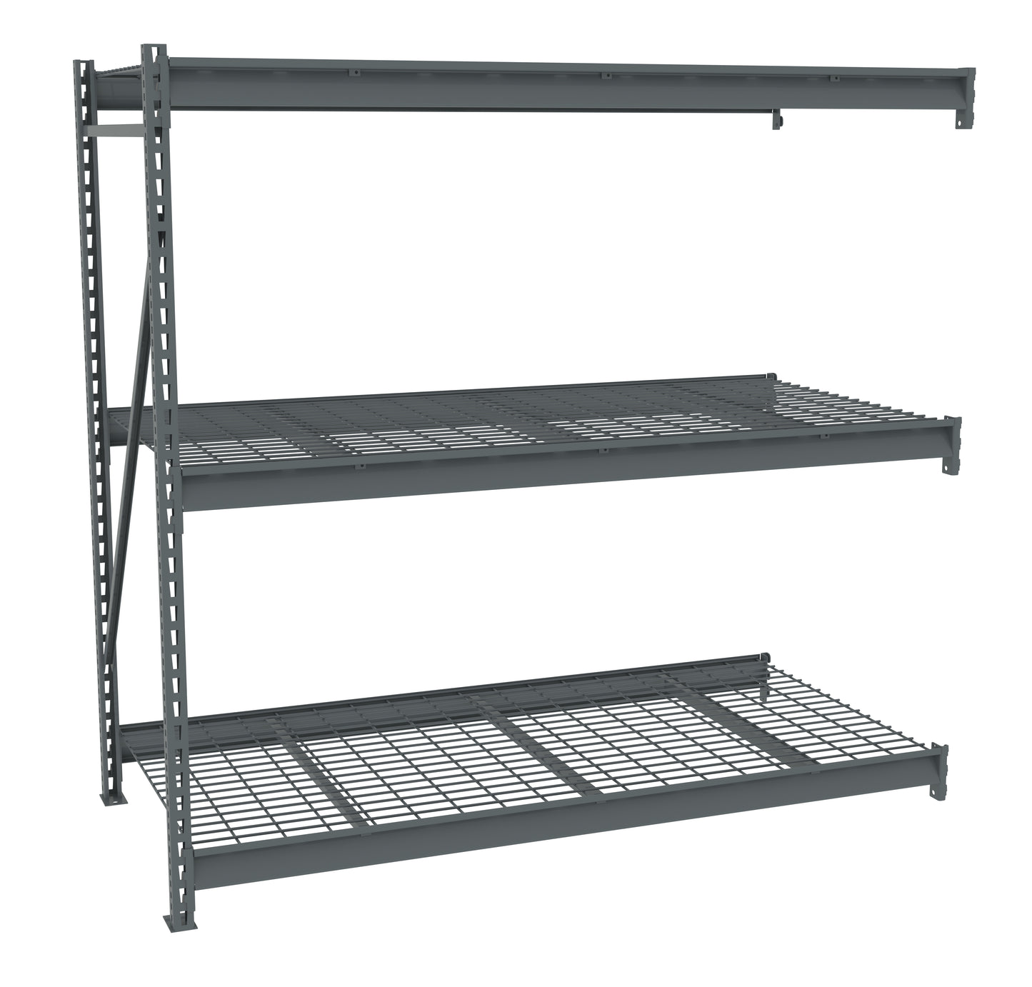 Tennsco BU-723672WA Bulk Storage Rack Adder Unit With Wire Decking