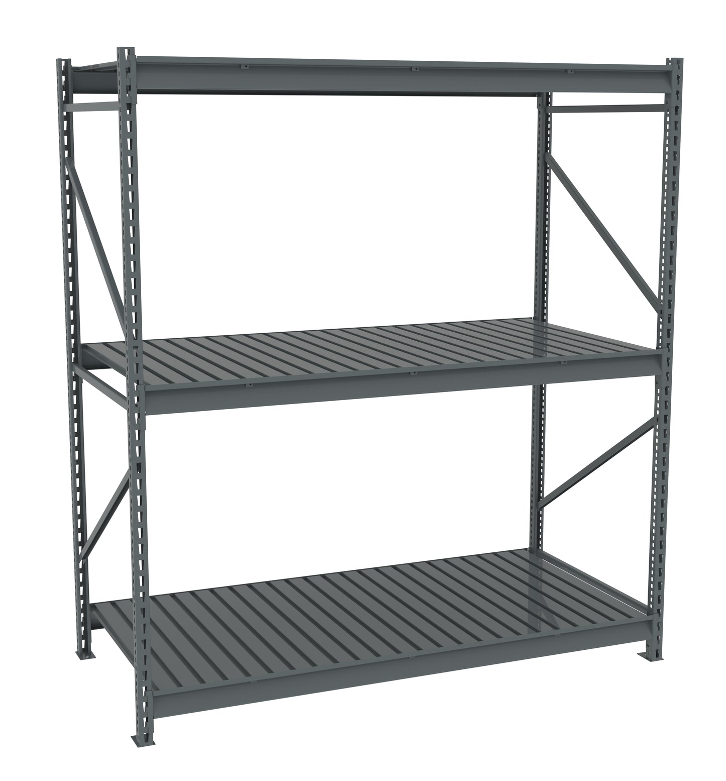 Tennsco BU-723684CS Bulk Storage Rack Starter Unit With Corrugated Decking