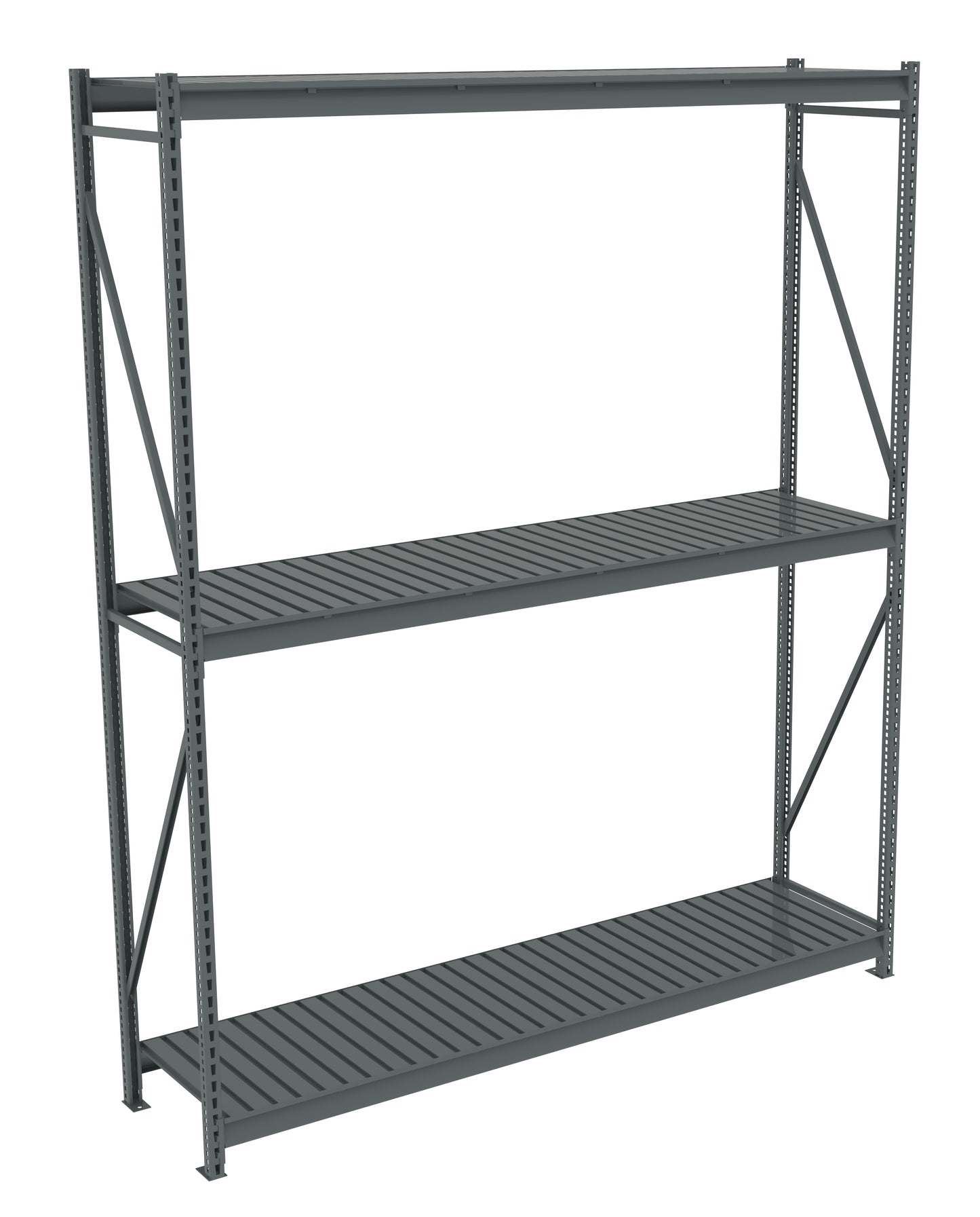 Tennsco BU-9624120CS Bulk Storage Rack Starter Unit With Corrugated Decking