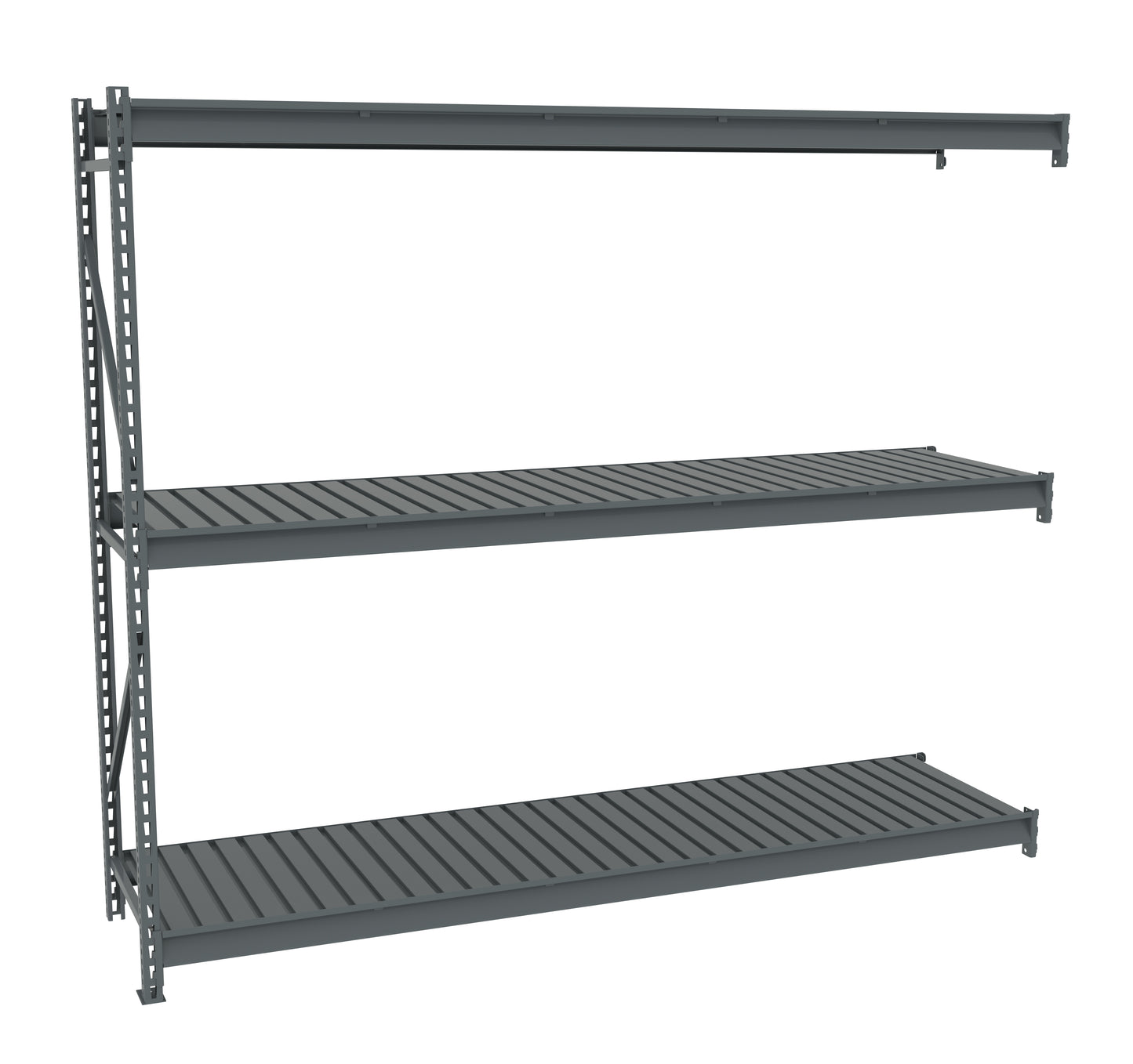 Tennsco BU-962484CA Bulk Storage Rack Adder Unit With Corrugated Decking