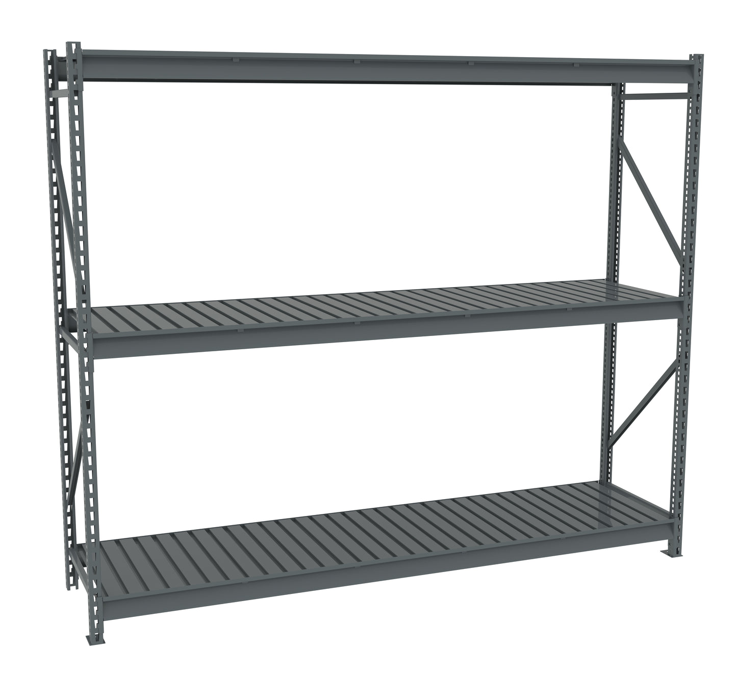 Tennsco BU-962484CS Bulk Storage Rack Starter Unit With Corrugated Decking