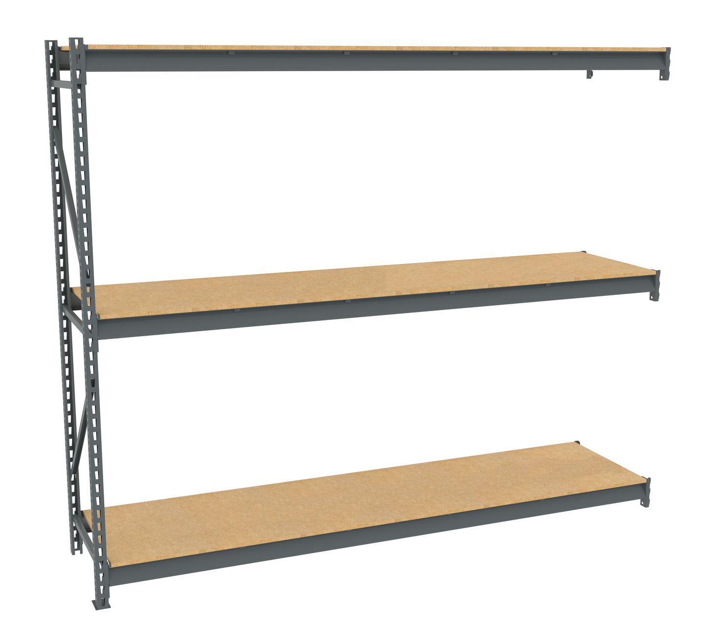 Tennsco BU-962484PA Bulk Storage Rack Adder Unit With Particleboard Decking