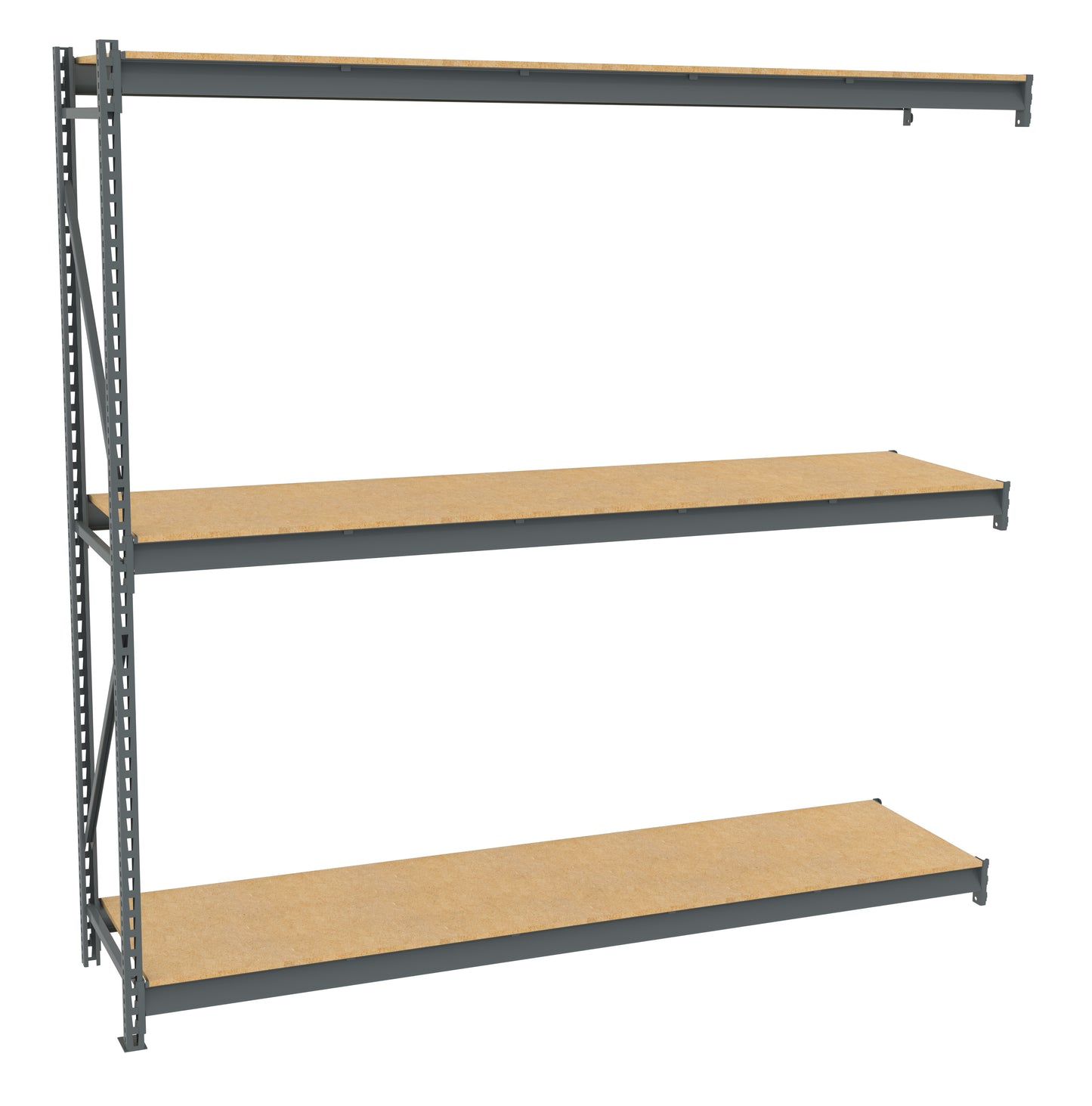 Tennsco BU-962496PA Bulk Storage Rack Adder Unit With Particleboard Decking