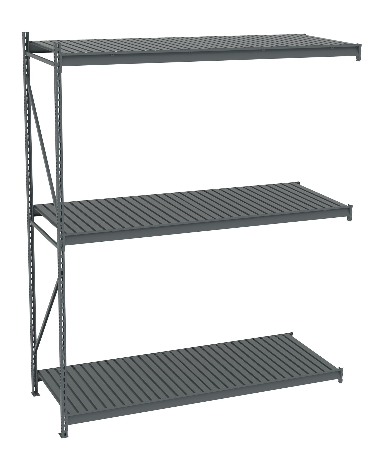 Tennsco BU-9636120CA Bulk Storage Rack Adder Unit With Corrugated Decking