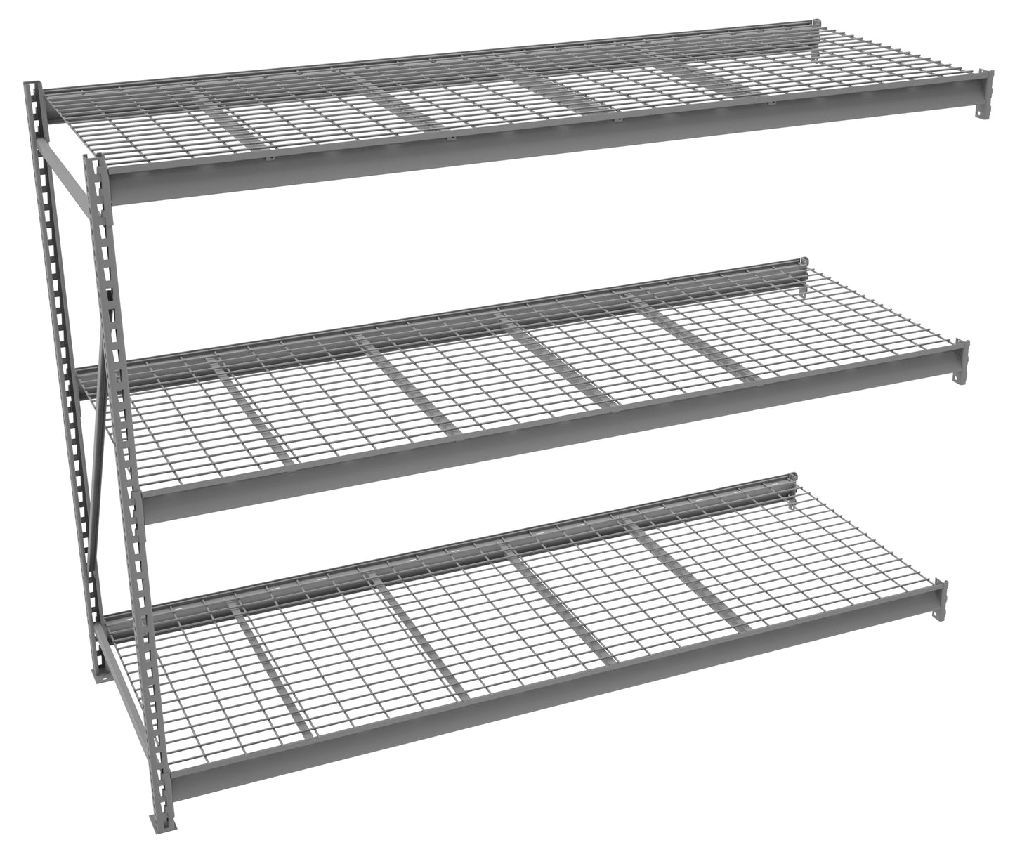 Tennsco BU-963672WA Bulk Storage Rack Adder Unit With Wire Decking