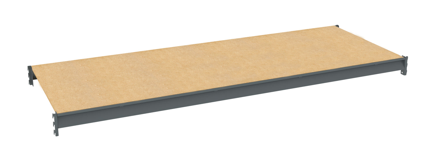 Tennsco BU-9636P Bulk Storage Rack Extra Shelf With Particleboard Decking