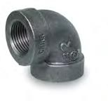 Everflow BXNL0038 3/8" Black XH Elbow 90