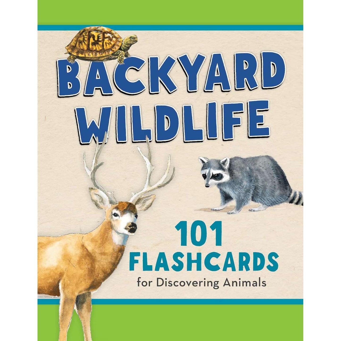Paradise Clay GPT288 Backyard Wildlife: 101 Flashcards for Discovering Animals