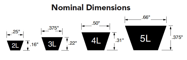 Bando 3L640 Duraflex GL FHP