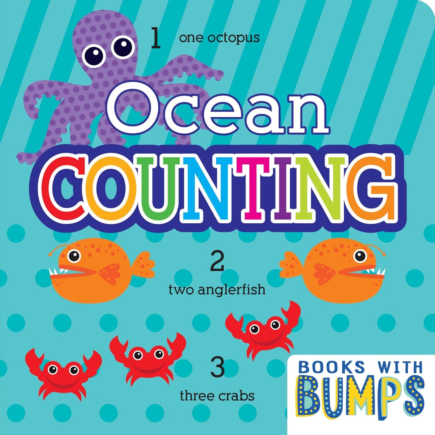 Paradise Clay GSP037 Books with Bumps: Ocean Counting - Board Book