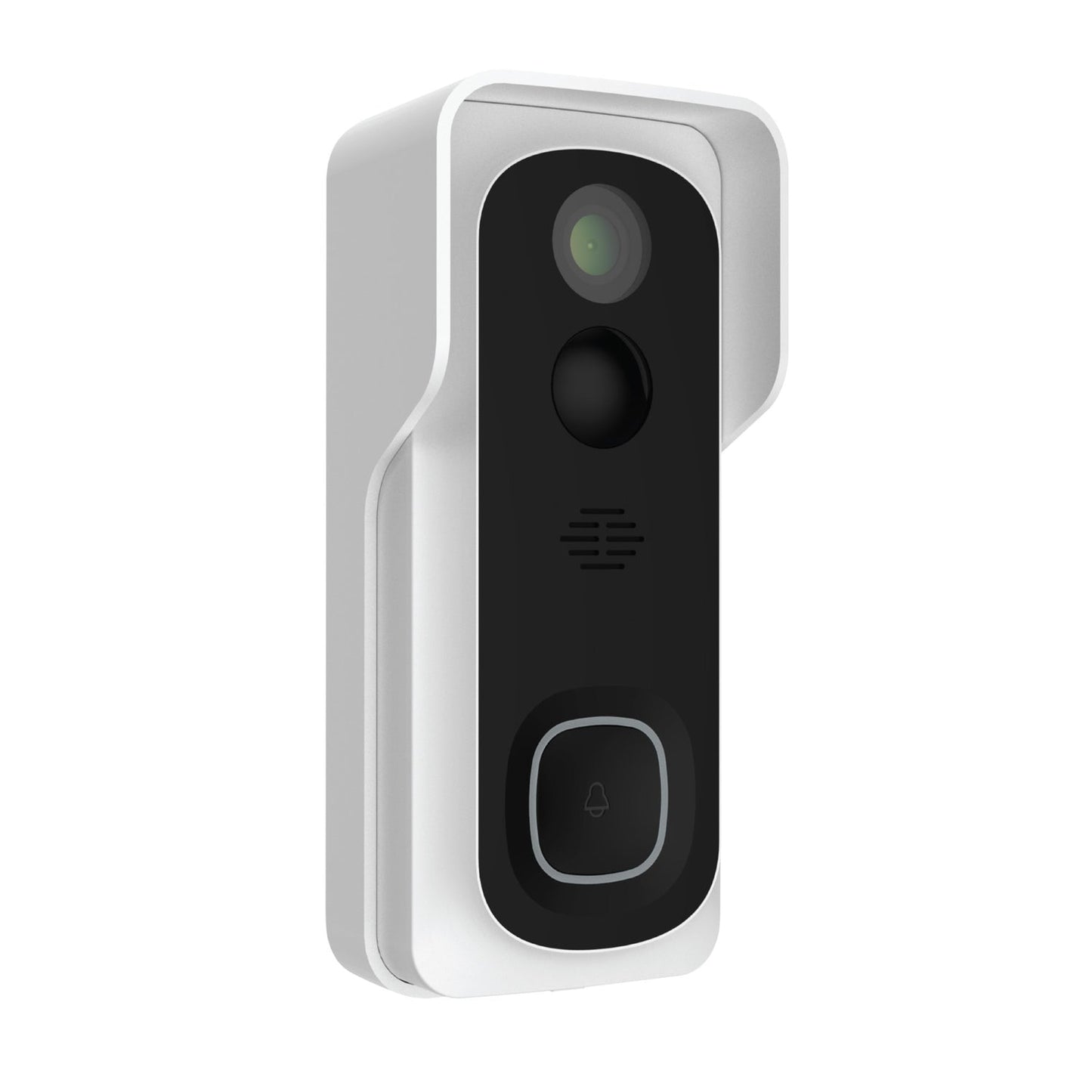 Feit Electric CAM/DOOR/WIFI/BATG2 Wired or Battery-Powered Smart Wi-Fi Video Doorbell Camera with Motion Detection and Two-Way Audio