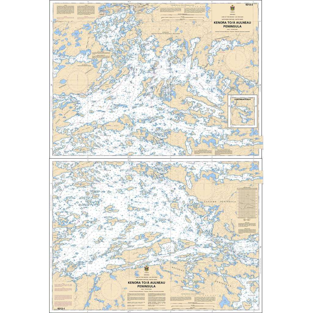 Paradise Clay CAN6212 CHS Kenora to/ Aulneau Peninsula (Northern Portion / Partie nord)