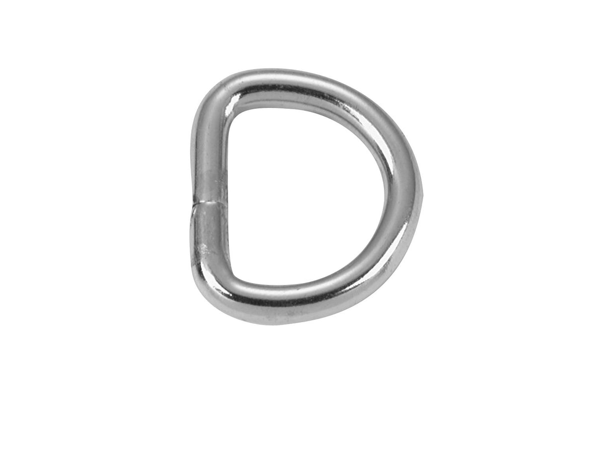 Campbell T7662372 2" Welded Dee, Nickel Finish, #3250