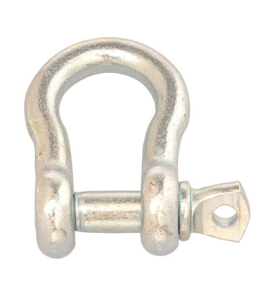 Campbell T9600335 3/16" Anchor Shackle, Screw Pin, Zinc Plated