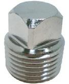 Everflow CHPL1200 1/2" Chrome Plated Bronze Plug