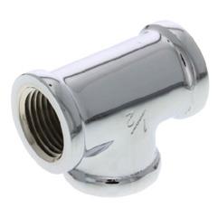 Everflow CHTE3400 3/4" Chrome Plated Bronze Tee