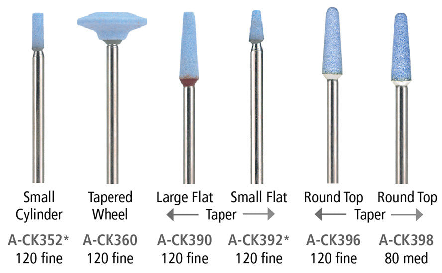 Foredom A-CK360 Ceramcut Blue, Mounted, Tpd Wheel, 3/32