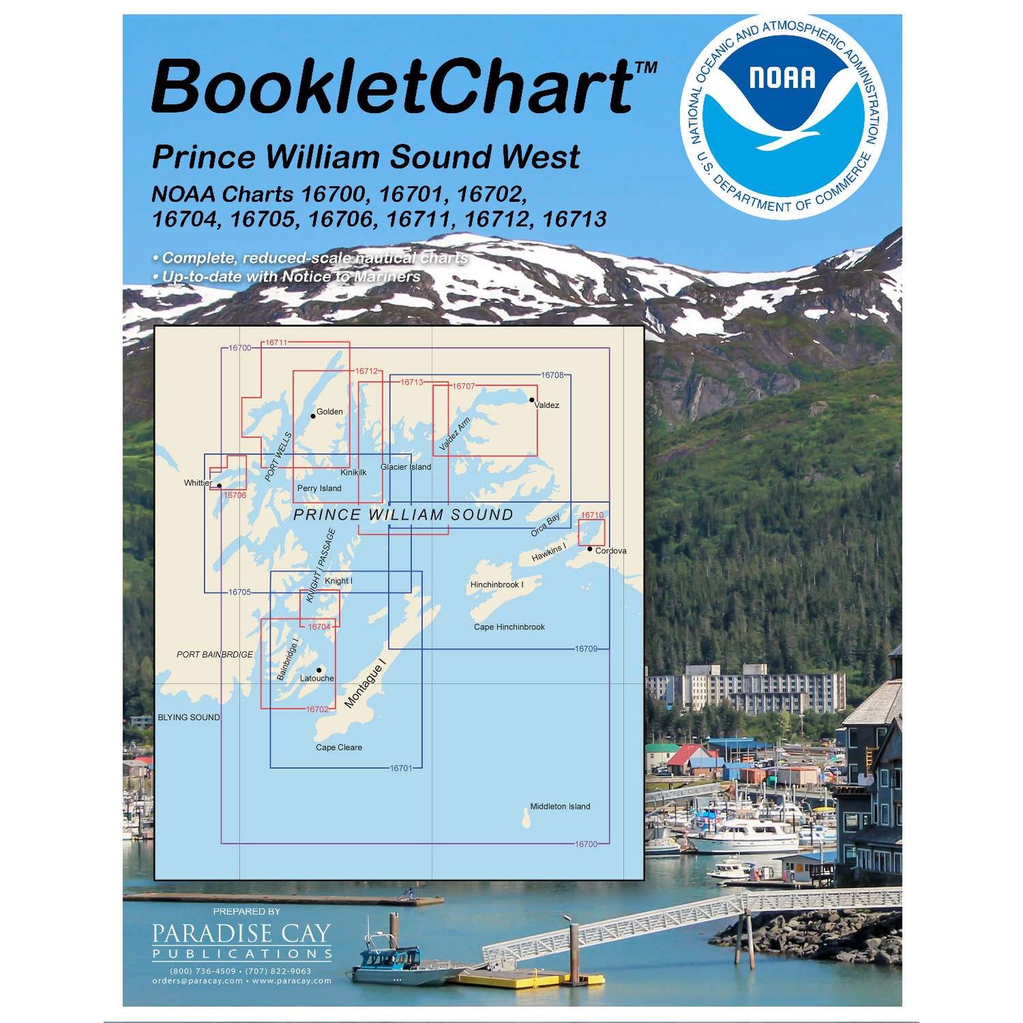 Paradise Clay IHP_PWSBCW Prince William Sound BookletChart (West)