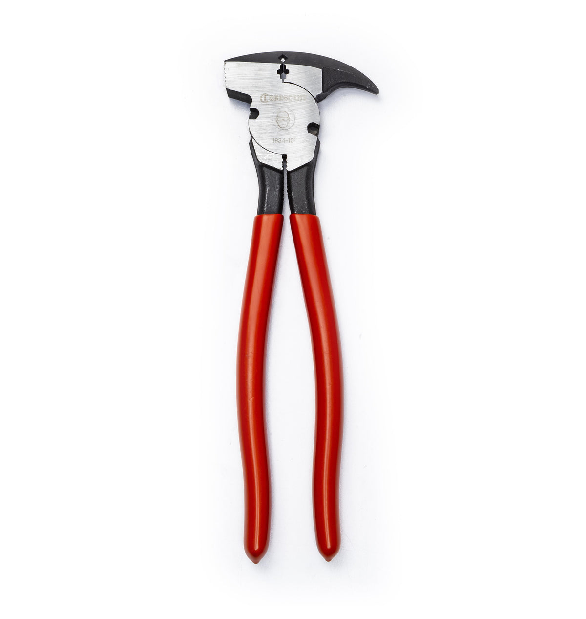 Crescent 193410CVNN-05 10" Dipped Handle Heavy-Duty Solid Joint Fence Tool Pliers