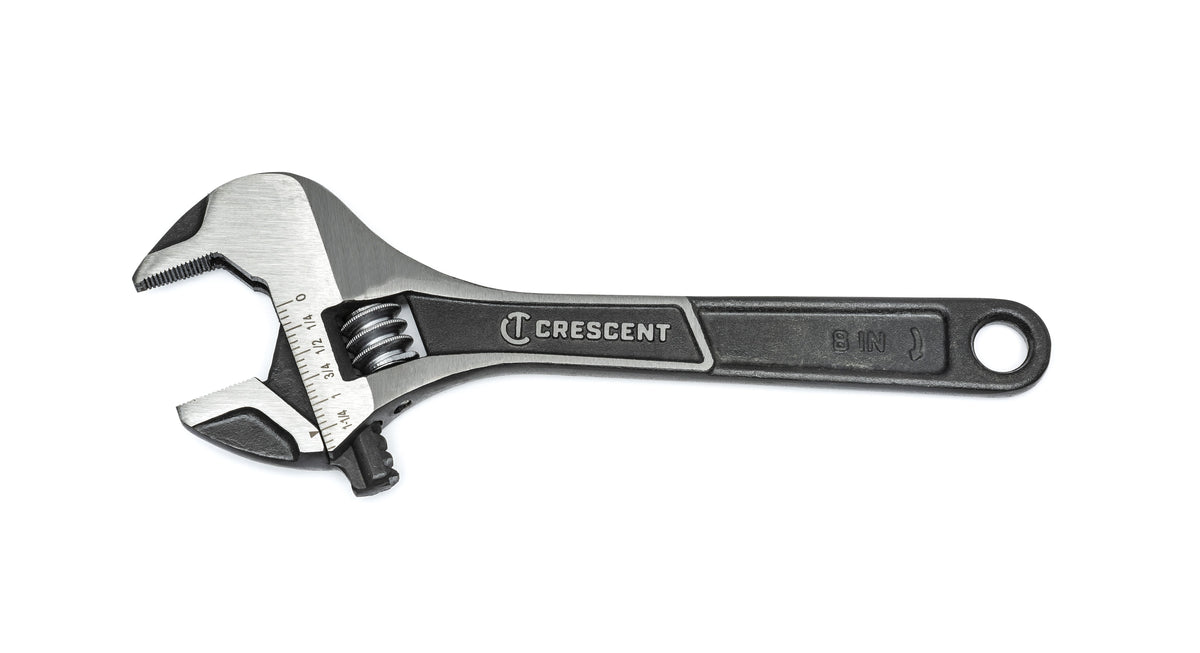Crescent ATWJ28VS 8" Wide Jaw Adjustable Wrench