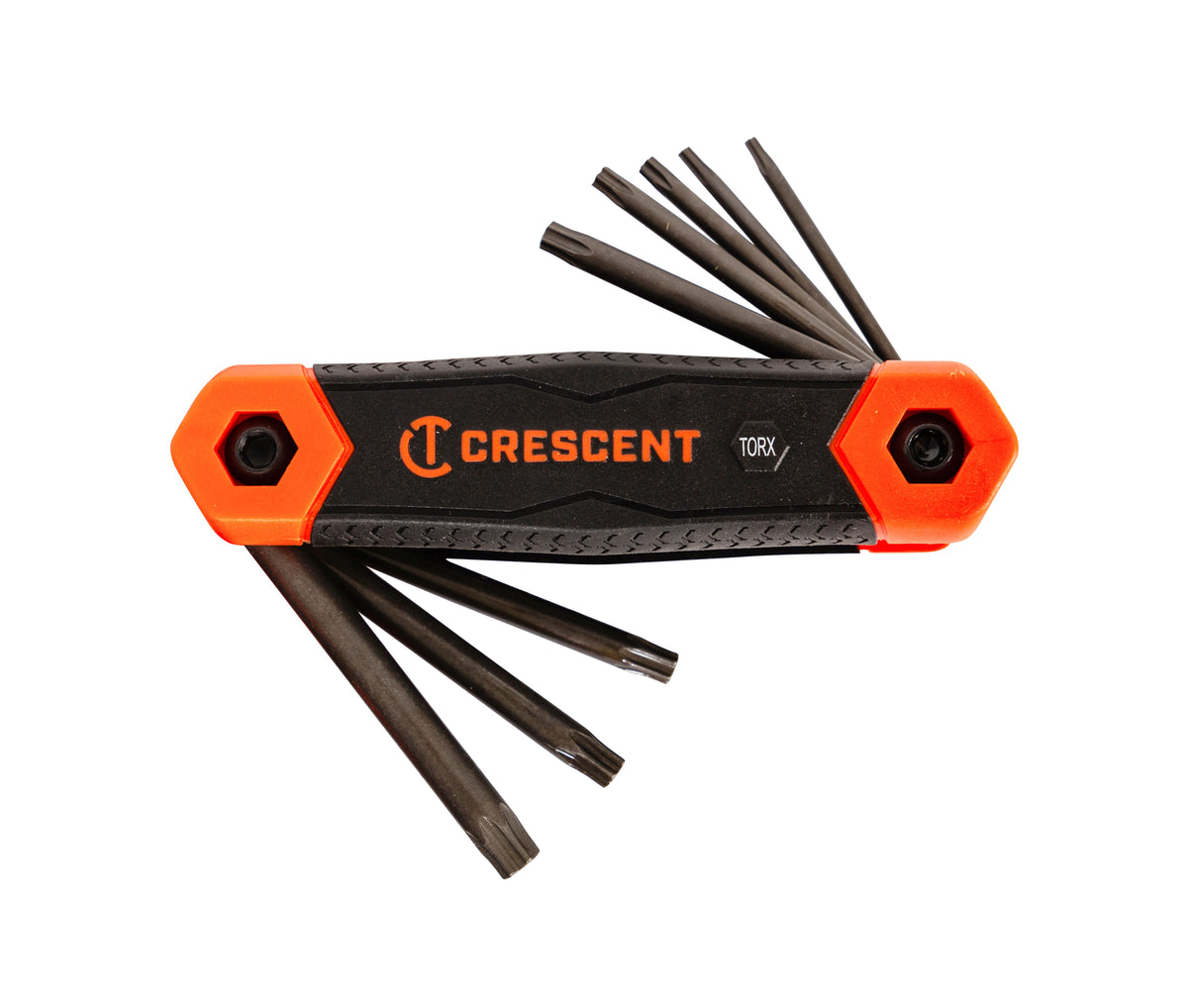 Crescent CHKFT8 8 Piece Folding Torx® Dual Material Key Set