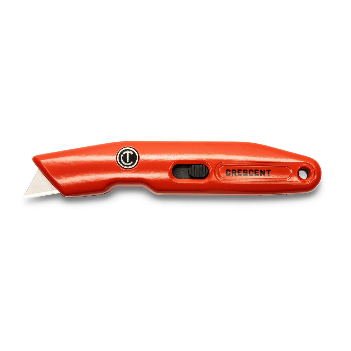 Crescent CPK350C 3-1/2" Harpoon Blade Composite Handle Pocket Knife, Black