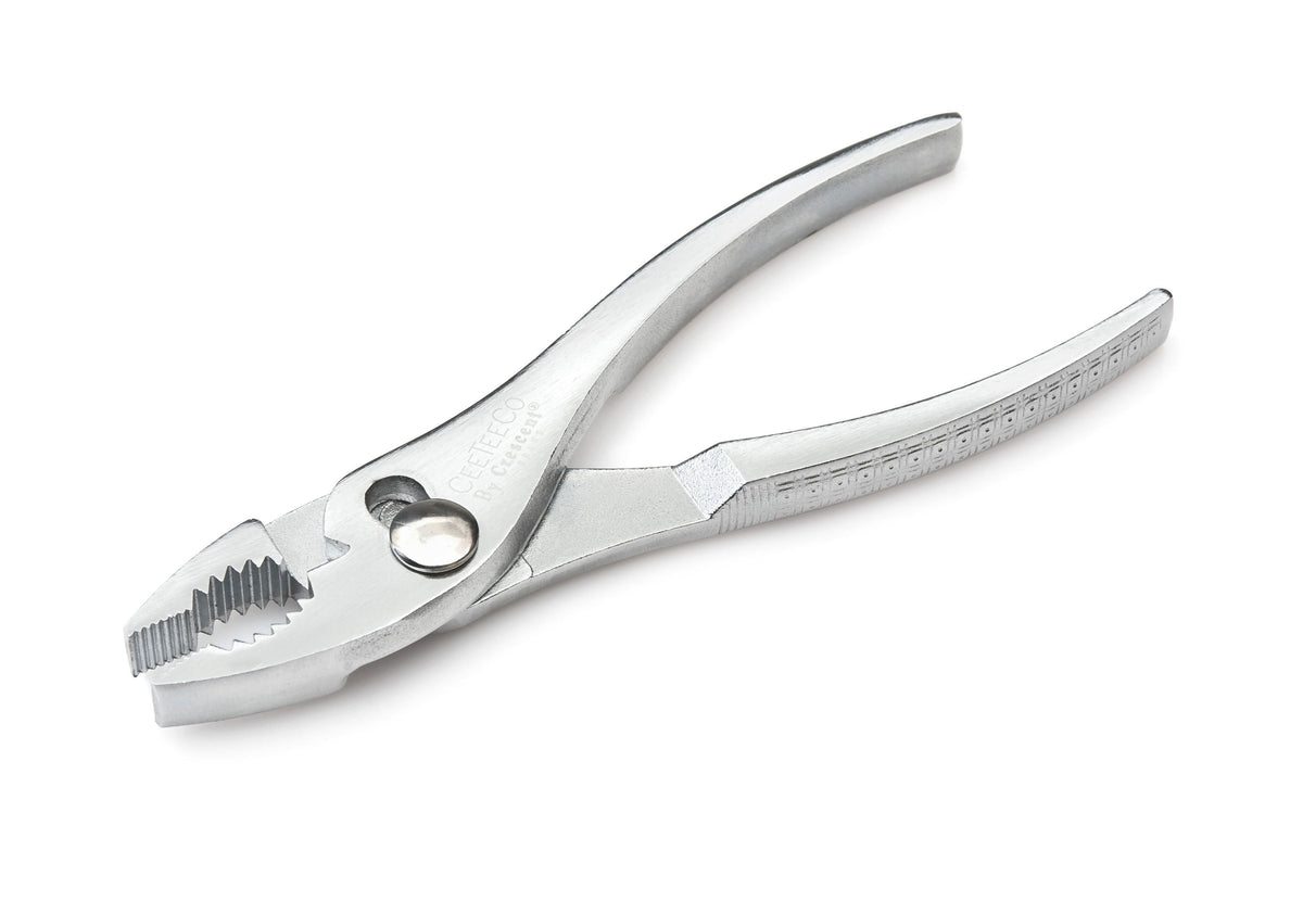 Crescent H26VN-05 6 1/2" Cee Tee Co.® Curved Jaw Slip Joint Pliers - Carded