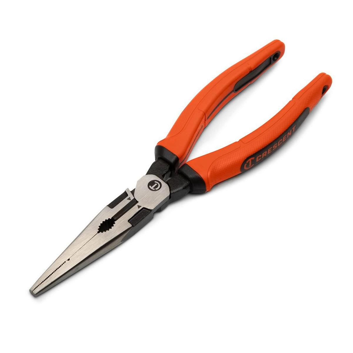 Crescent Z6548CGR-06 8" Z2 Long Nose Plier with Dual Material Grip Rawhide Handle