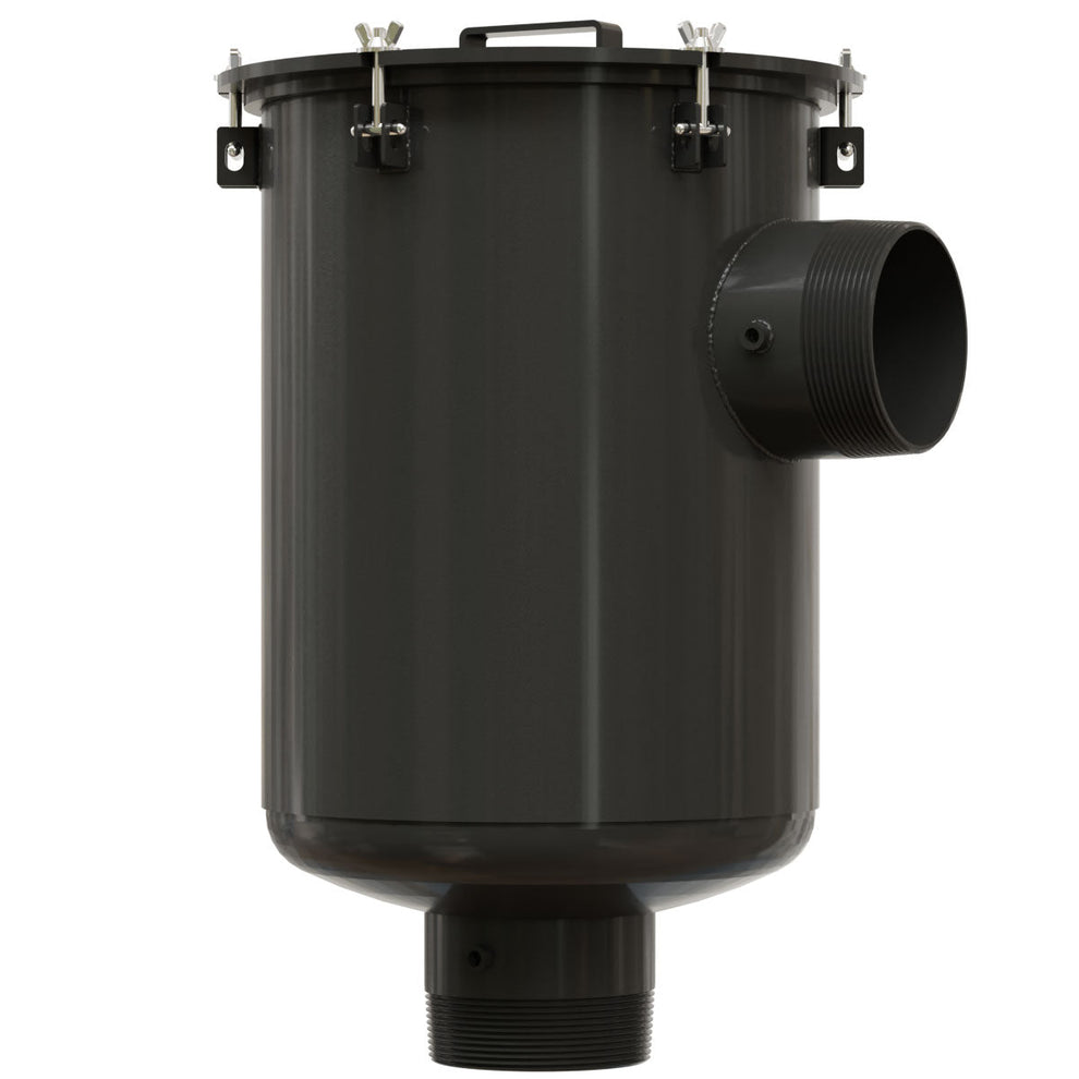 Solberg CSL-375P-600 Inlet Vacuum Filter, 6" MNPT, Polyester Element, 5 Micron