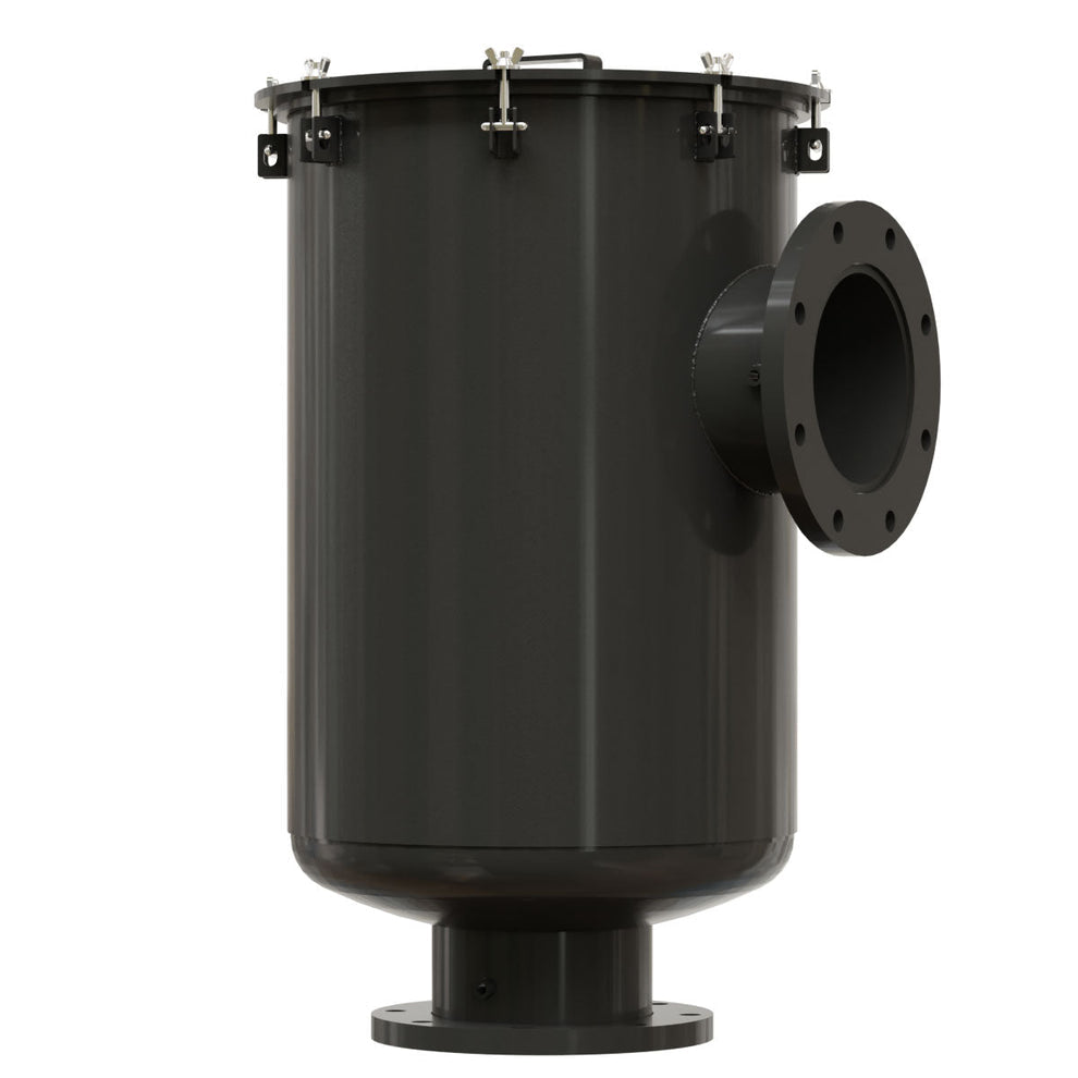 Solberg CSL-377P-800F Heavy Duty Inlet Vacuum Filter, 8 Inch ANSI Flange, Polyester Element, 5 Micron Filtration