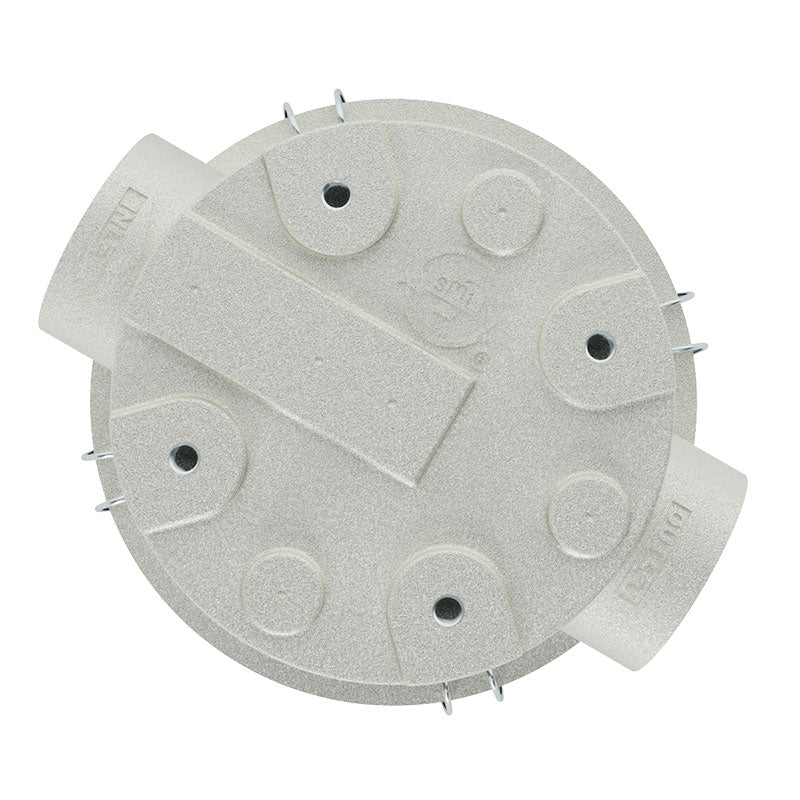 Solberg CT-851-200C Inline T-Style Inlet Vacuum Filter – 2" FNPT, Polyester Element, 5 Micron