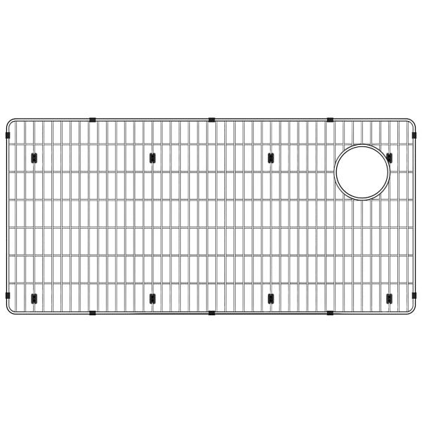 Elkay CTXBG3215 Crosstown Stainless Steel 31-7/8" x 15" x 1-1/8" Bottom Grid