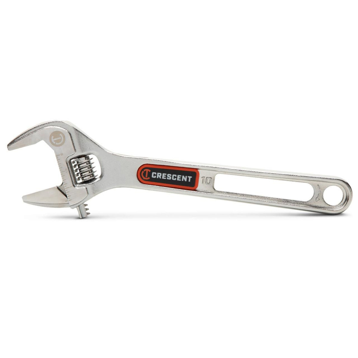 Crescent AC310VS 10" Chrome Adjustable Wrench with Quick-Fit-Jaw