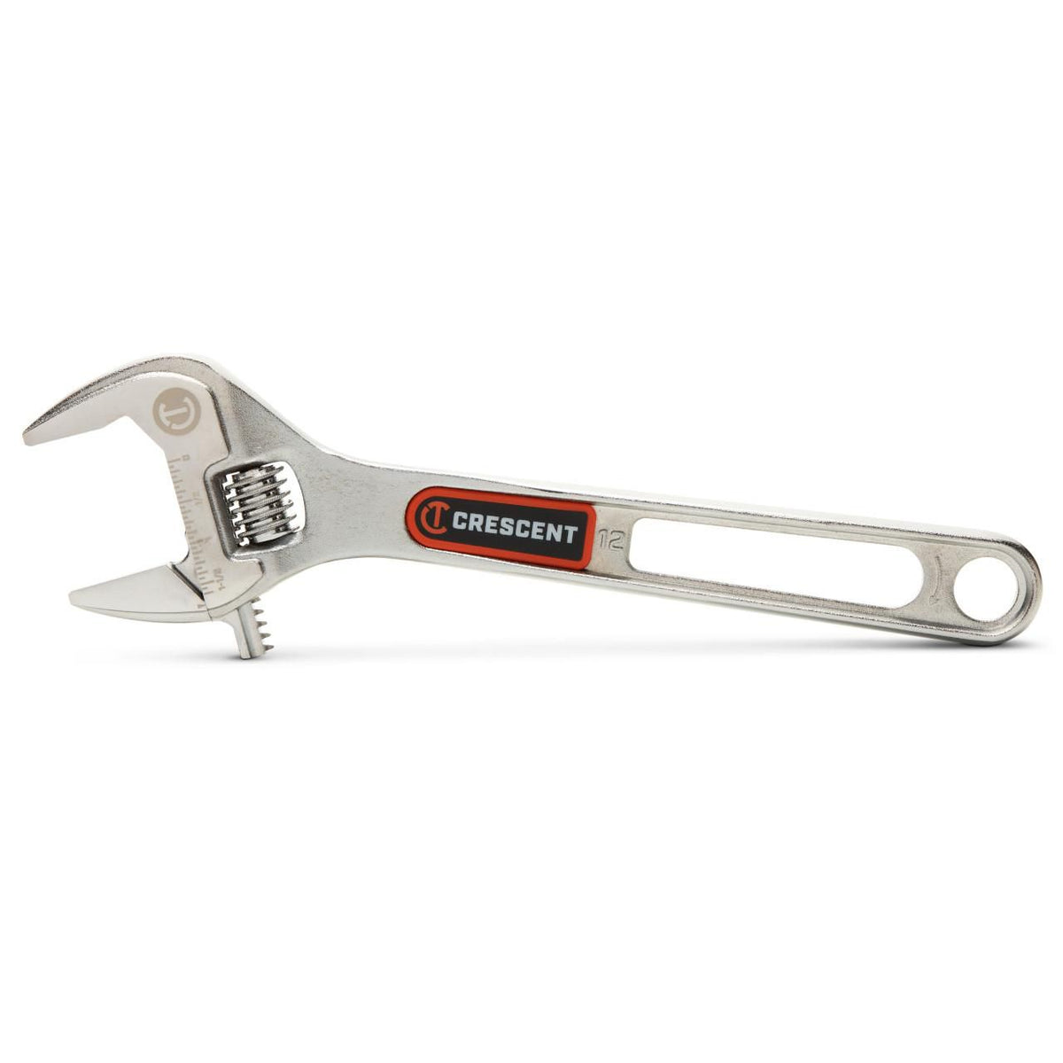 Crescent AC312VS 12" Chrome Adjustable Wrench with Quick-Fit-Jaw