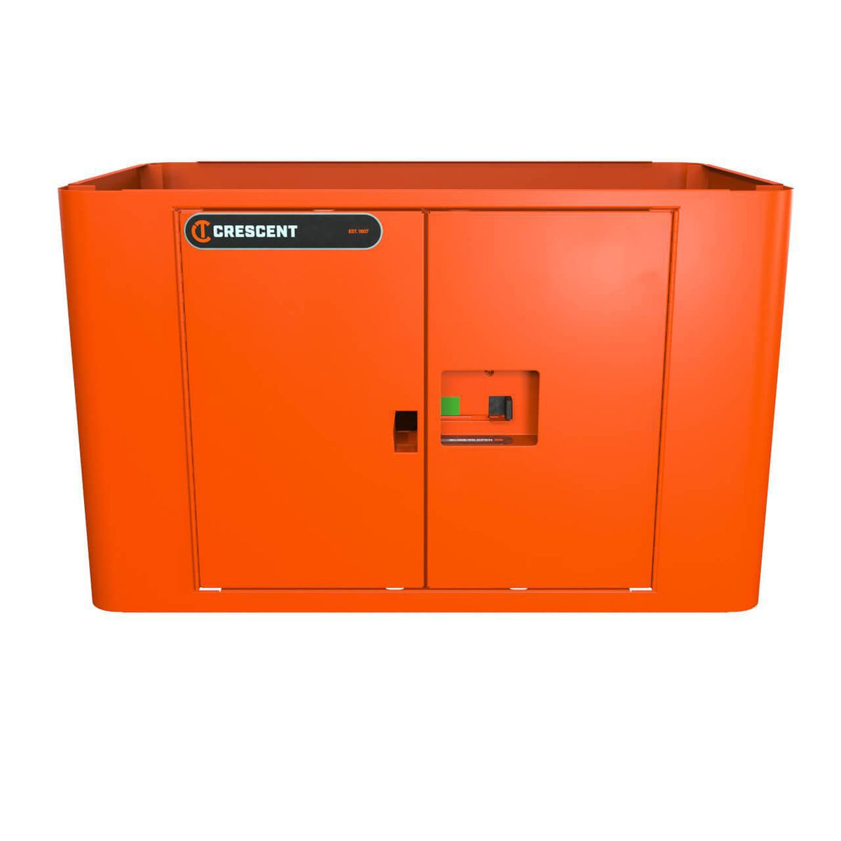 Crescent IUC2DLCRM RAILWORKS Double Door Steel Security Panel Lockable Storage