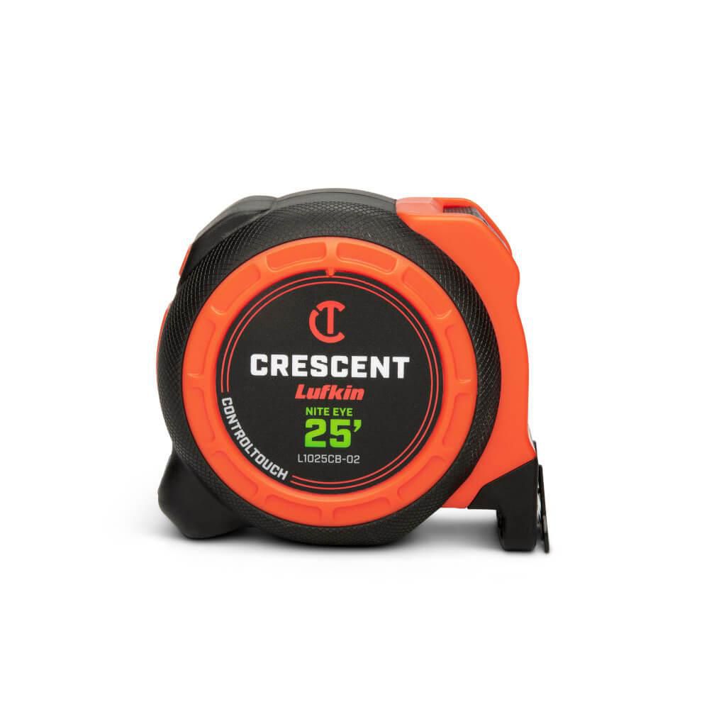 Lufkin L1025CB-02 1-3/16" x 25' CONTROLTOUCH NITE EYE™ Tape Measure