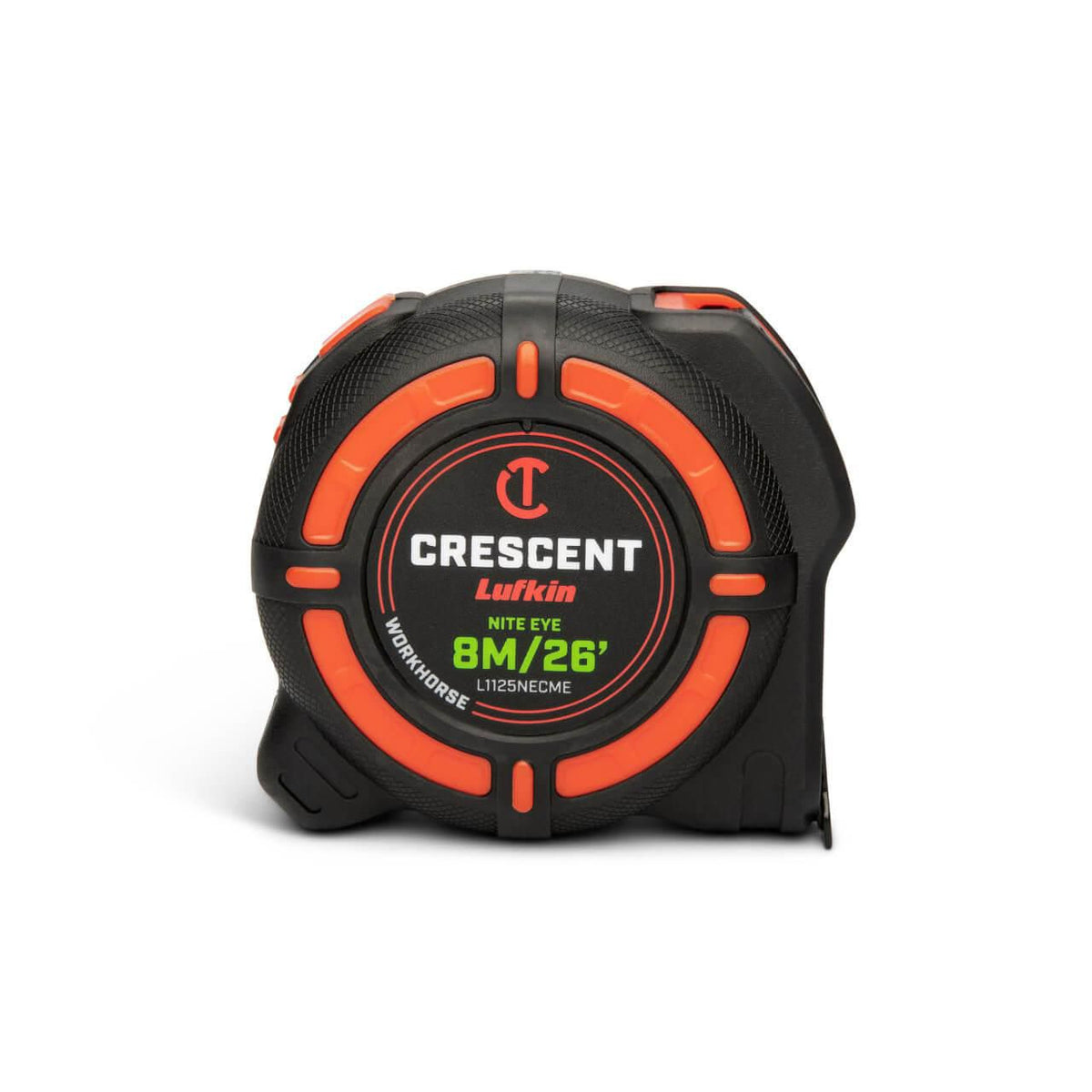 Lufkin L1125NECME 1-1/4" x 8 M/26' WORKHORSE NITE EYE™ Tape Measure