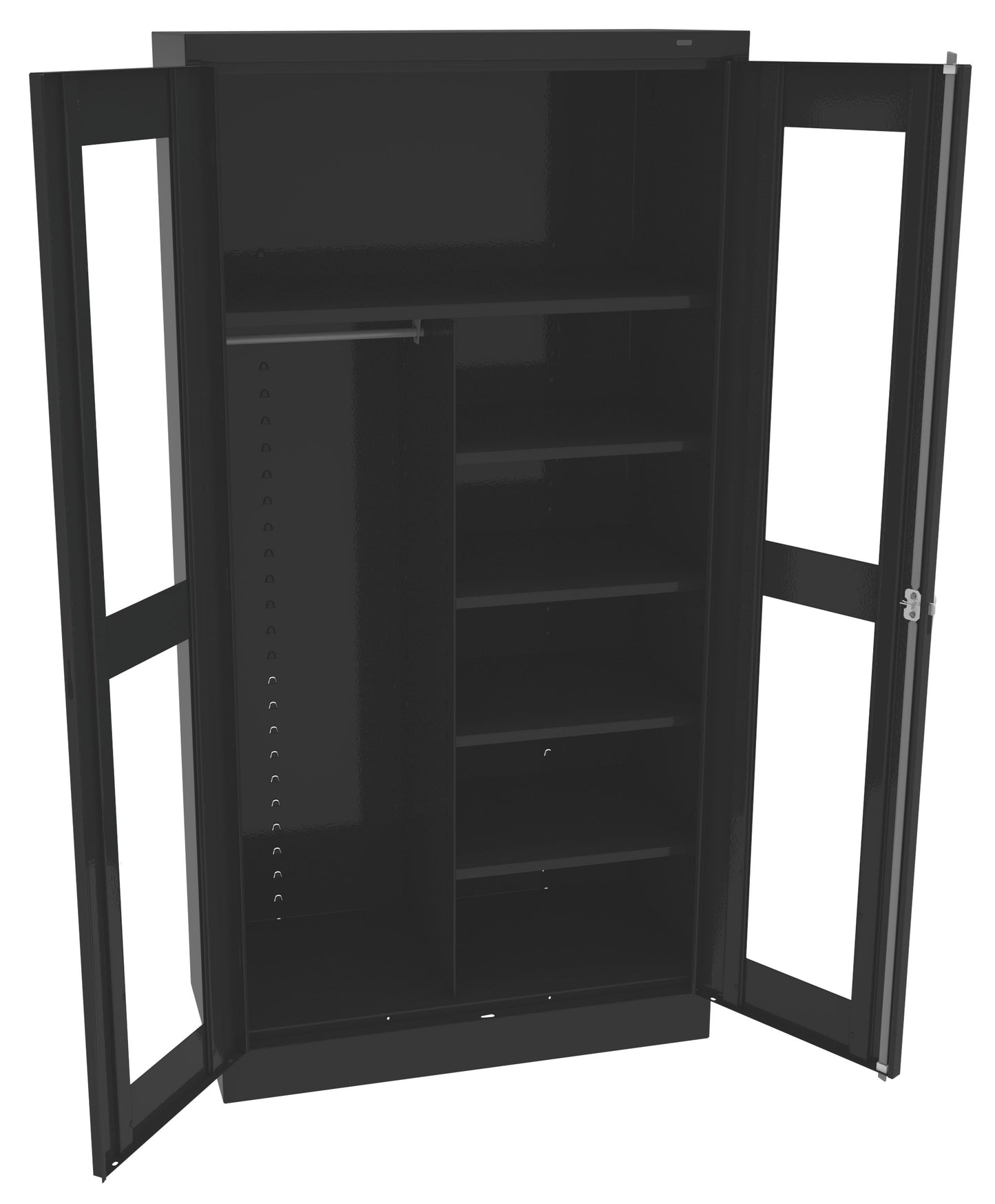 Tennsco CVD1472 Standard Combination Cabinet with C-Thru Doors (Unassembled)